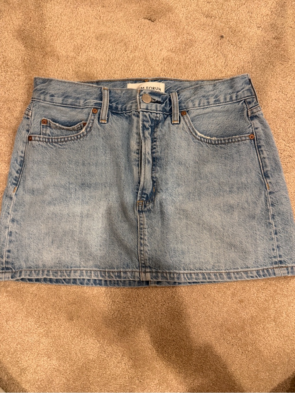 Aritzia Denim Mini Skirt
